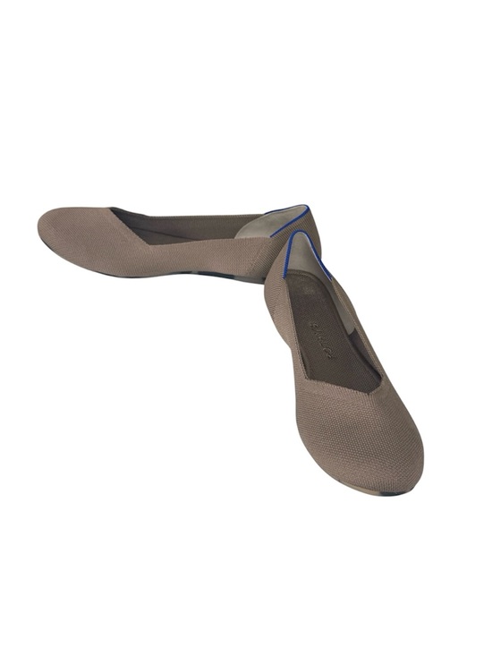 Rothy's Shoes - ROTHY'S The Beige Rounded Ballet Flat Knit Upper Slip On Size10.5